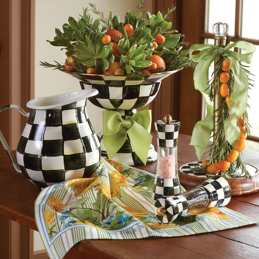 Courtly Check Pitcher | MacKenzie-Childs