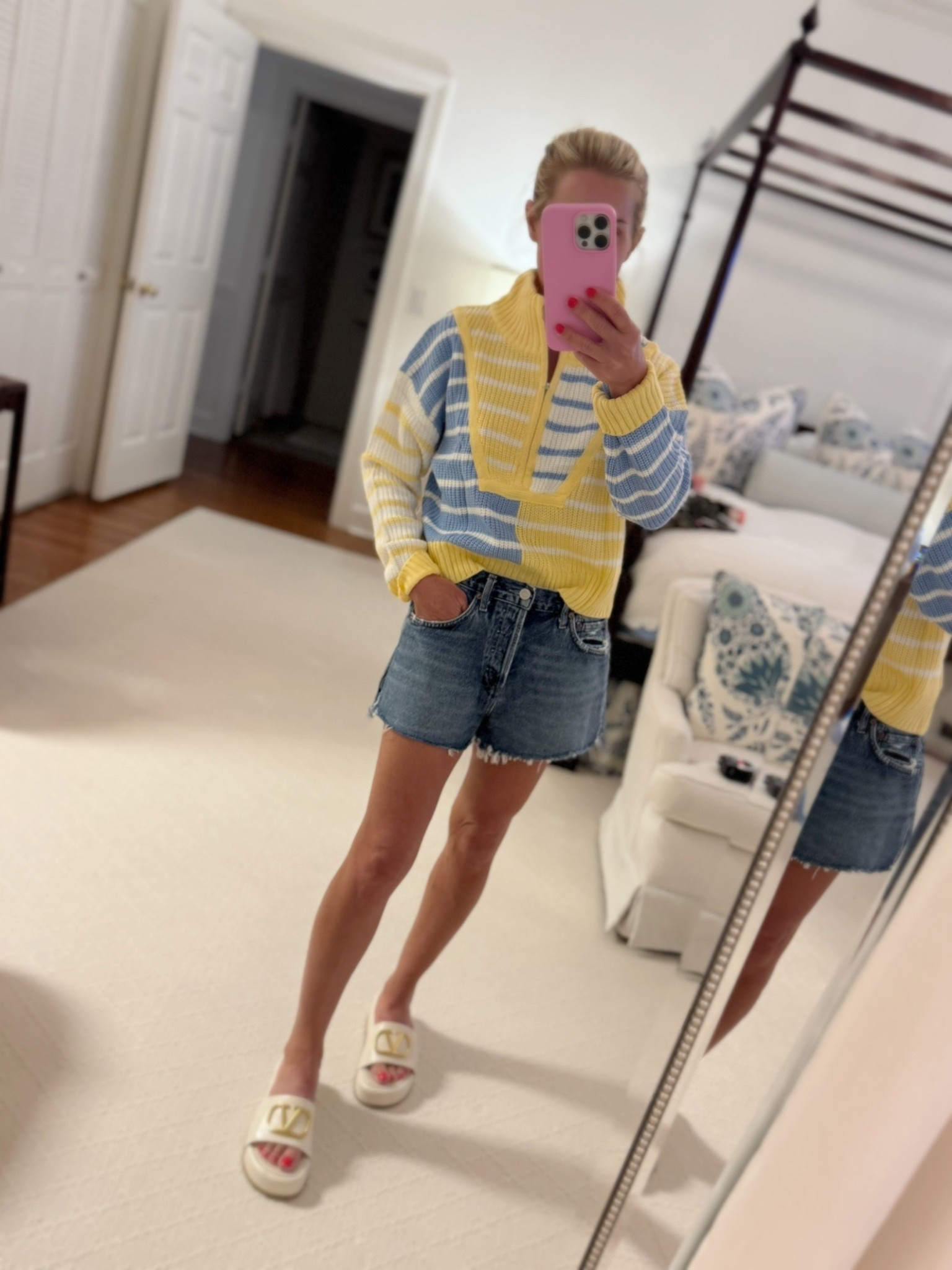 Cute cotton sweater🤍🤍🤍