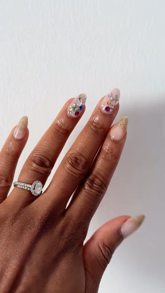 Kiss press on nails. 



#LTKgrwm #LTKBeauty #LTKselfcare