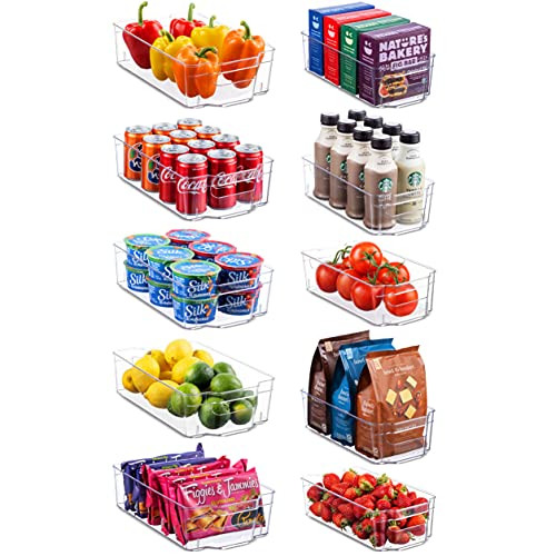 Utopia Home Set of 8 Pantry Organizers-Includes Organizers - Organizers for Freezers, Kitchen Counte | Amazon (US)