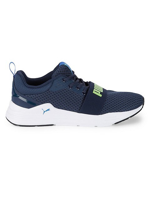 Puma Wired Run Ripstop Logo Sneakers on SALE | Saks OFF 5TH | Saks Fifth Avenue OFF 5TH