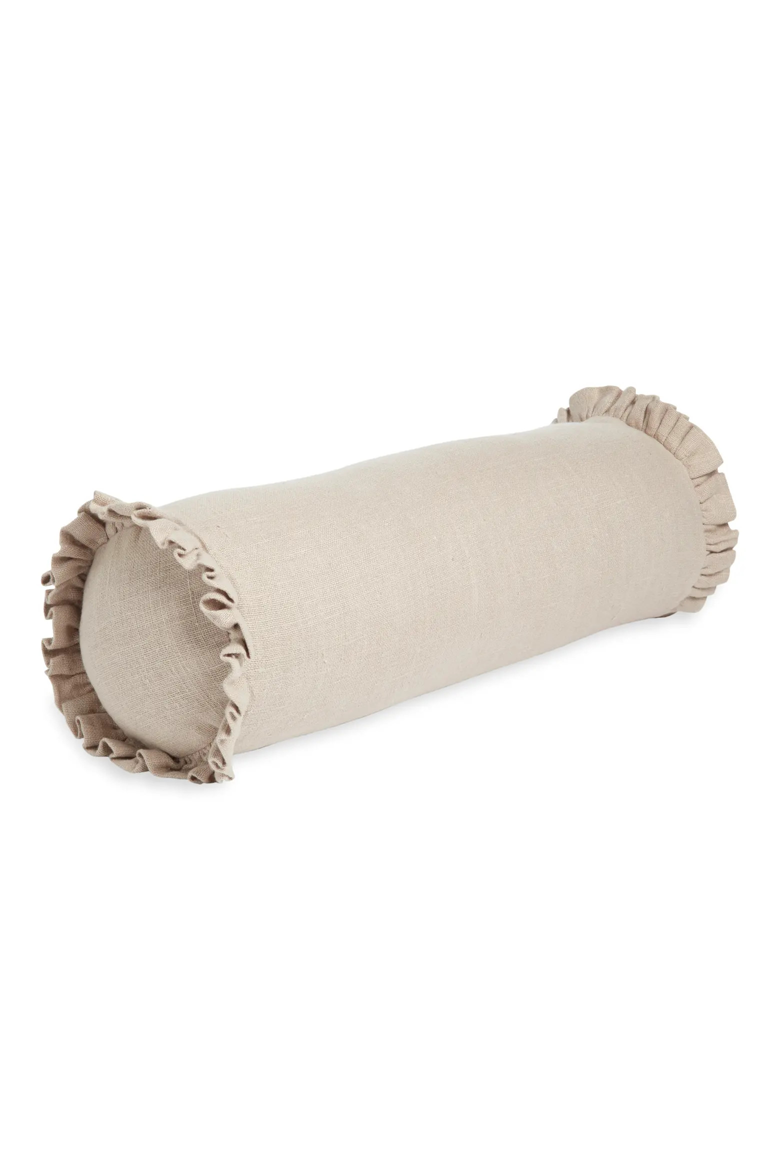 Round Linen Bolster Pillow | Nordstrom | Nordstrom