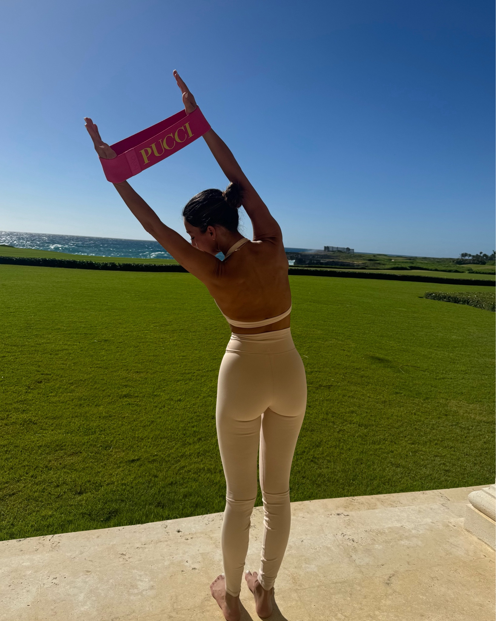 Your perfect pink activewear set by weworewhat! 

#LTKOver40 #LTKActive #LTKPetite