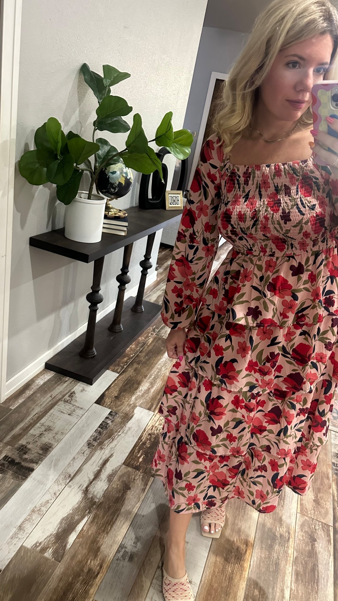 Floral maxi, church fashion, kitten heels, spring fashion 

#LTKdayinmylife #LTKgrwm #LTKootd