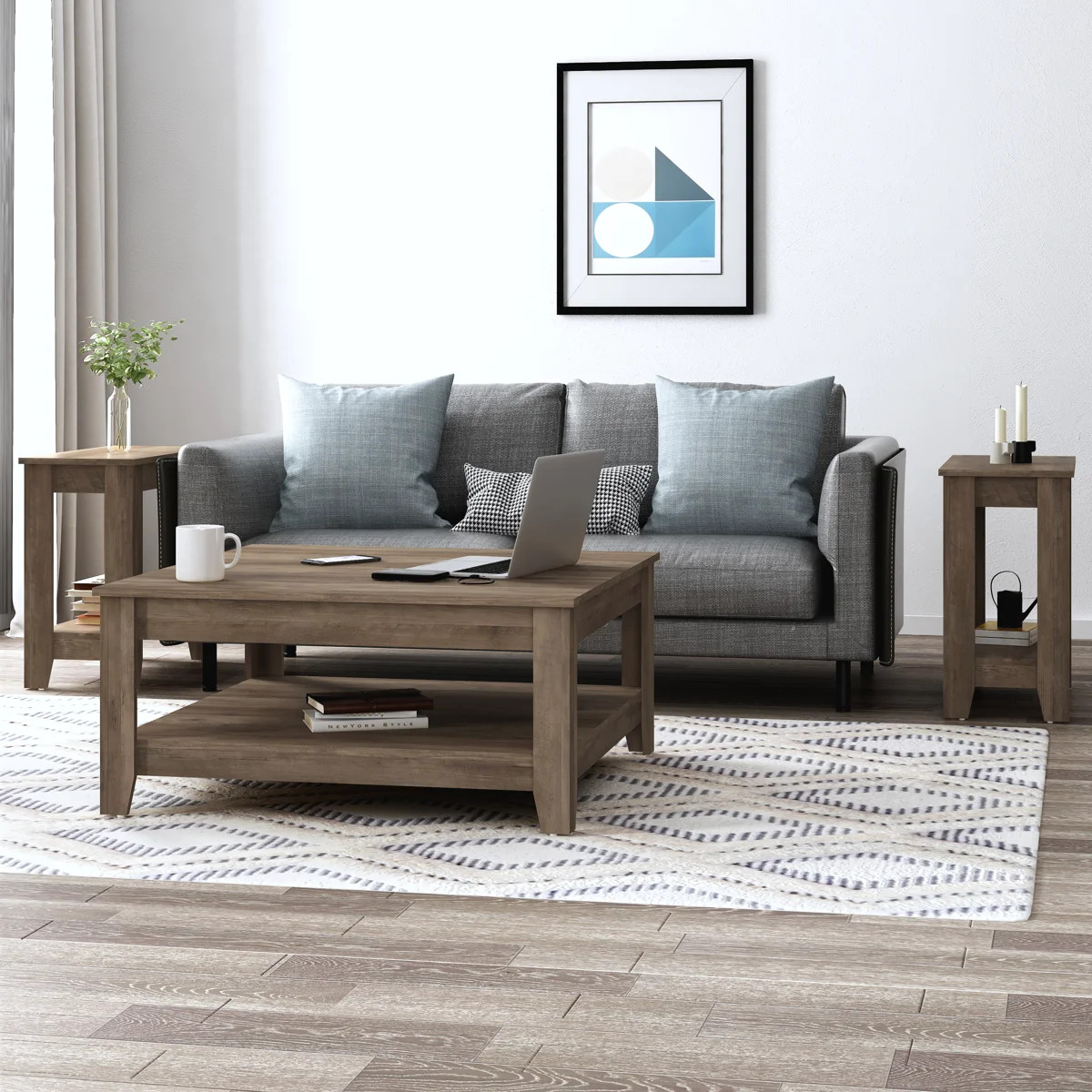 Weddel Basilico Coffee Table with Storage | Wayfair North America