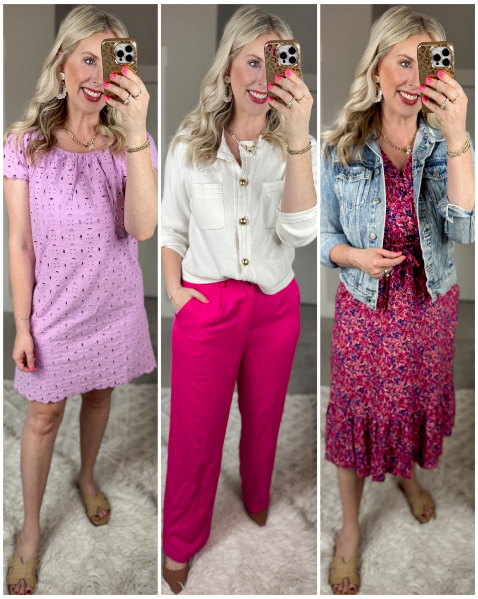 Daily try on, Easter outfit, workwear, work outfit, spring outfit, floral dress, eyelet dress, Walmart outfit, Walmart fashion, Walmart try on

#LTKworkwear #LTKSeasonal #LTKfindsunder50
