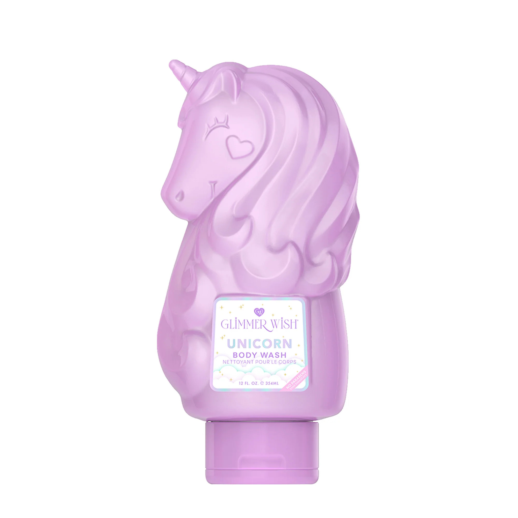 Unicorn Body Wash 12oz Paraben Free Glimmer Wish | Glimmer Wish
