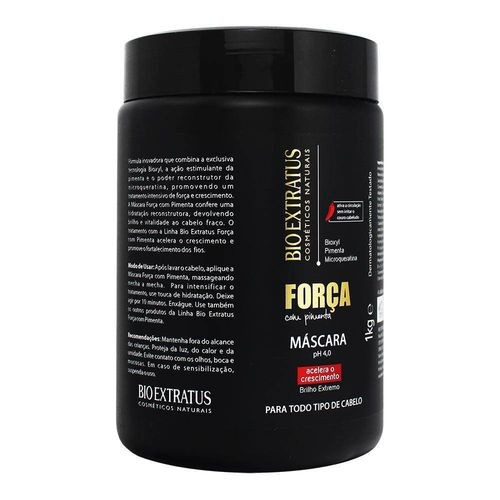 Máscara Força Com Pimenta 1kg - Bio Extratus | Americanas BR
