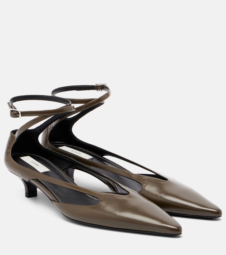 Toteme Cutout leather pumps | Mytheresa (US/CA)