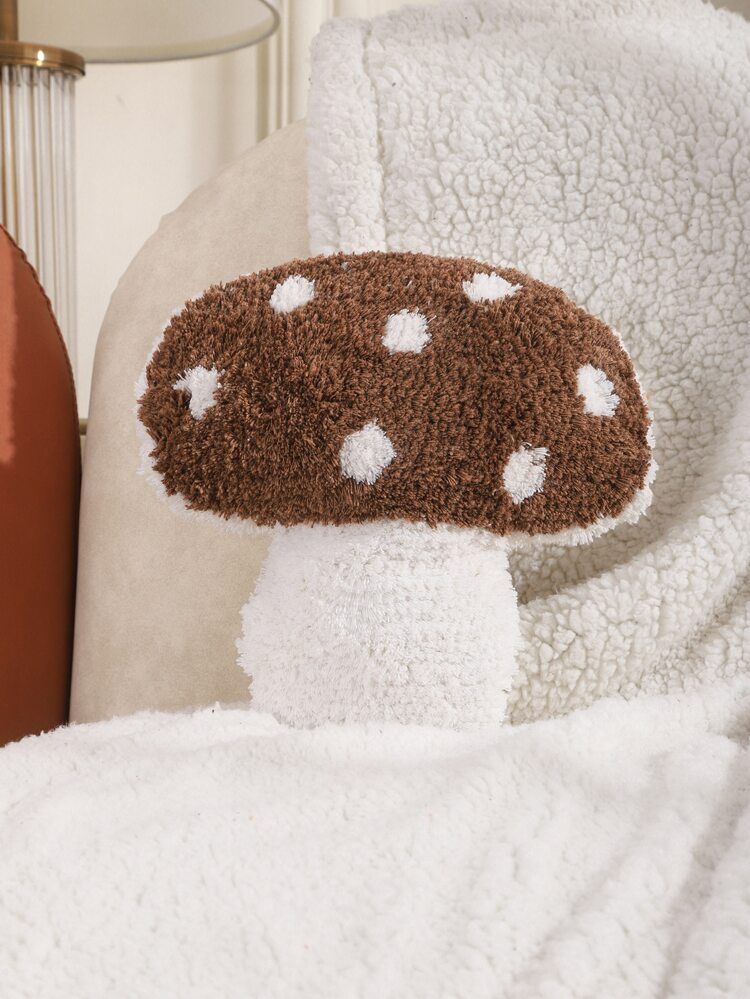 Mushroom Shaped Decorative Pillow | SHEIN