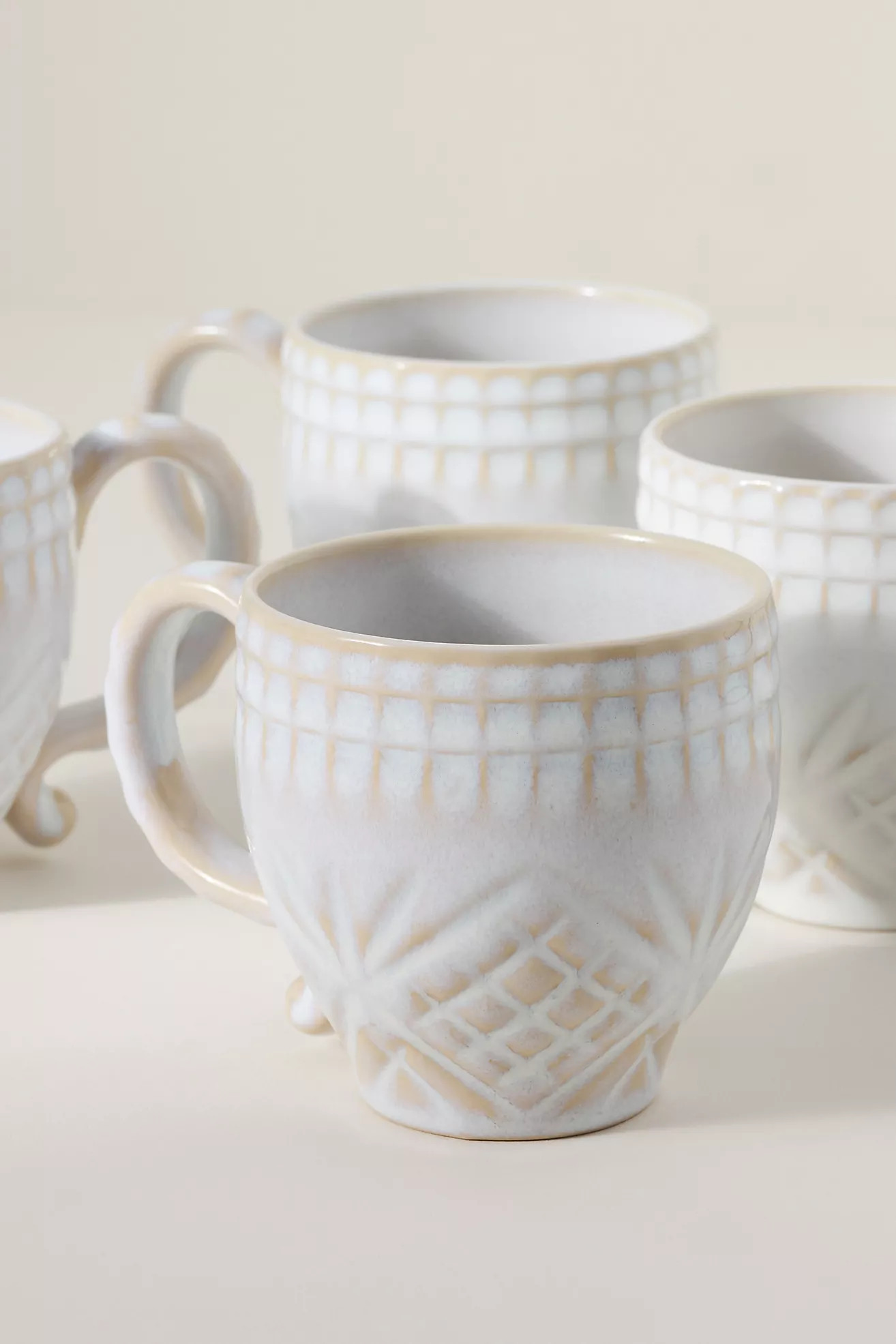Costa Nova Cristal Mugs, Set of 4 | Anthropologie (US)