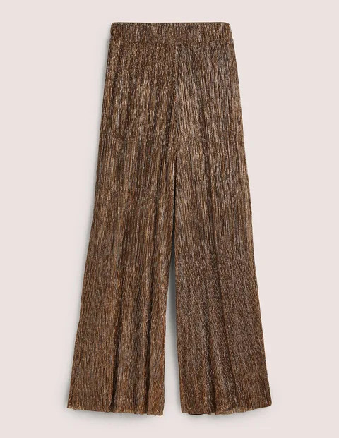 Metallic Party Trousers | Boden (UK & IE)