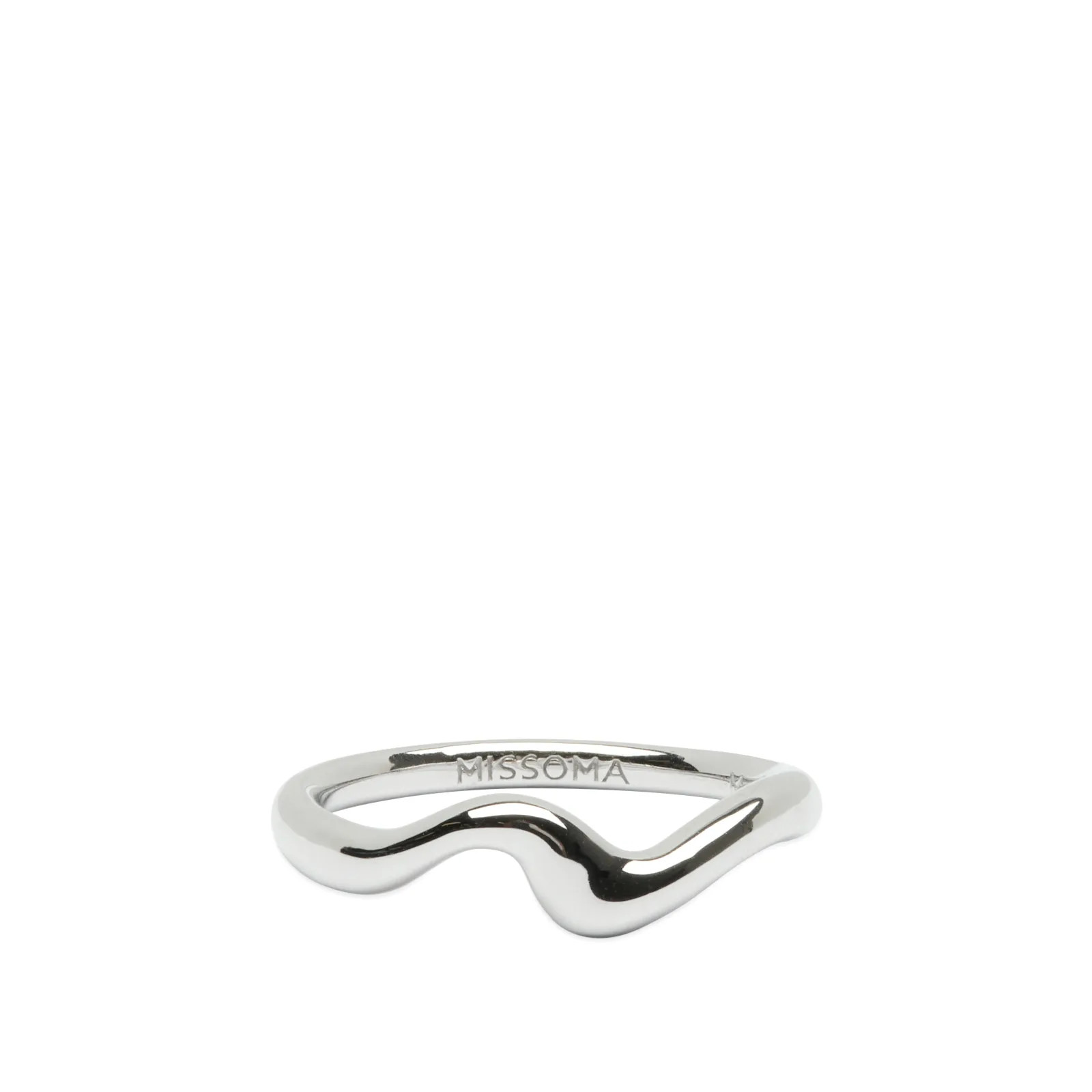 Missoma Molten Wave Stacking Ring | END. Clothing