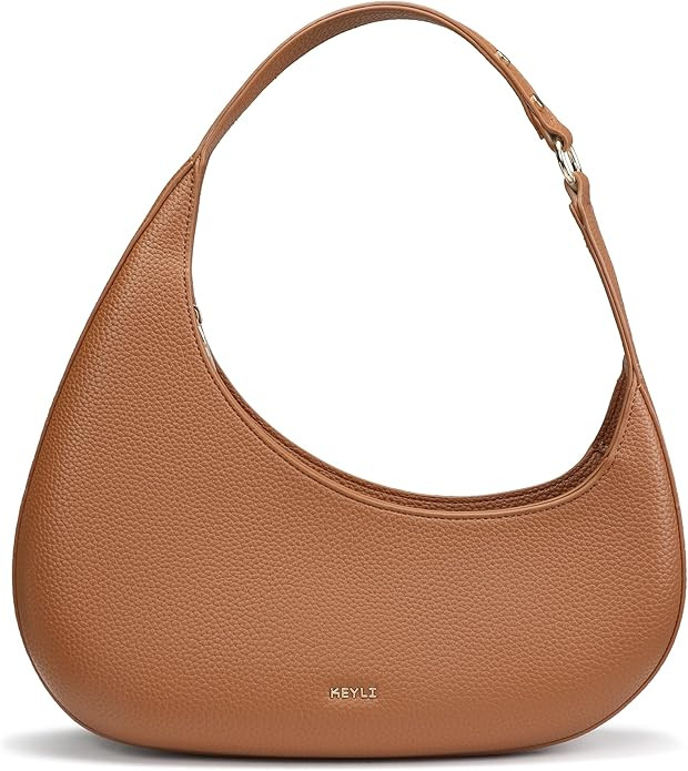 Keyli Shoulder Bag for Women Trendy Casual Leather Shoulder Purses lightweight Handbags Clutches ... | Amazon (US)