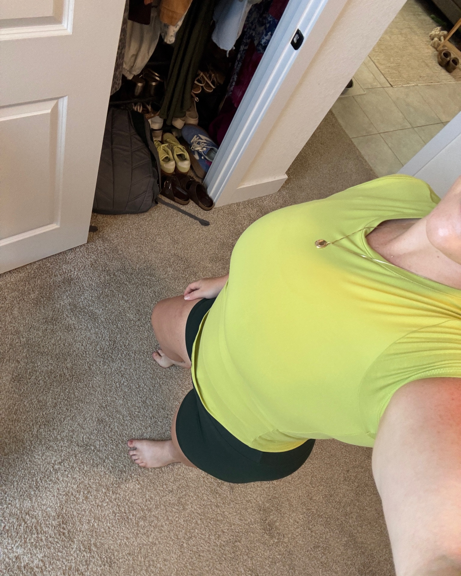 Love my new top 💚

Here’s today’s workout ootd!

#LTKMidsize #LTKActive #LTKootd