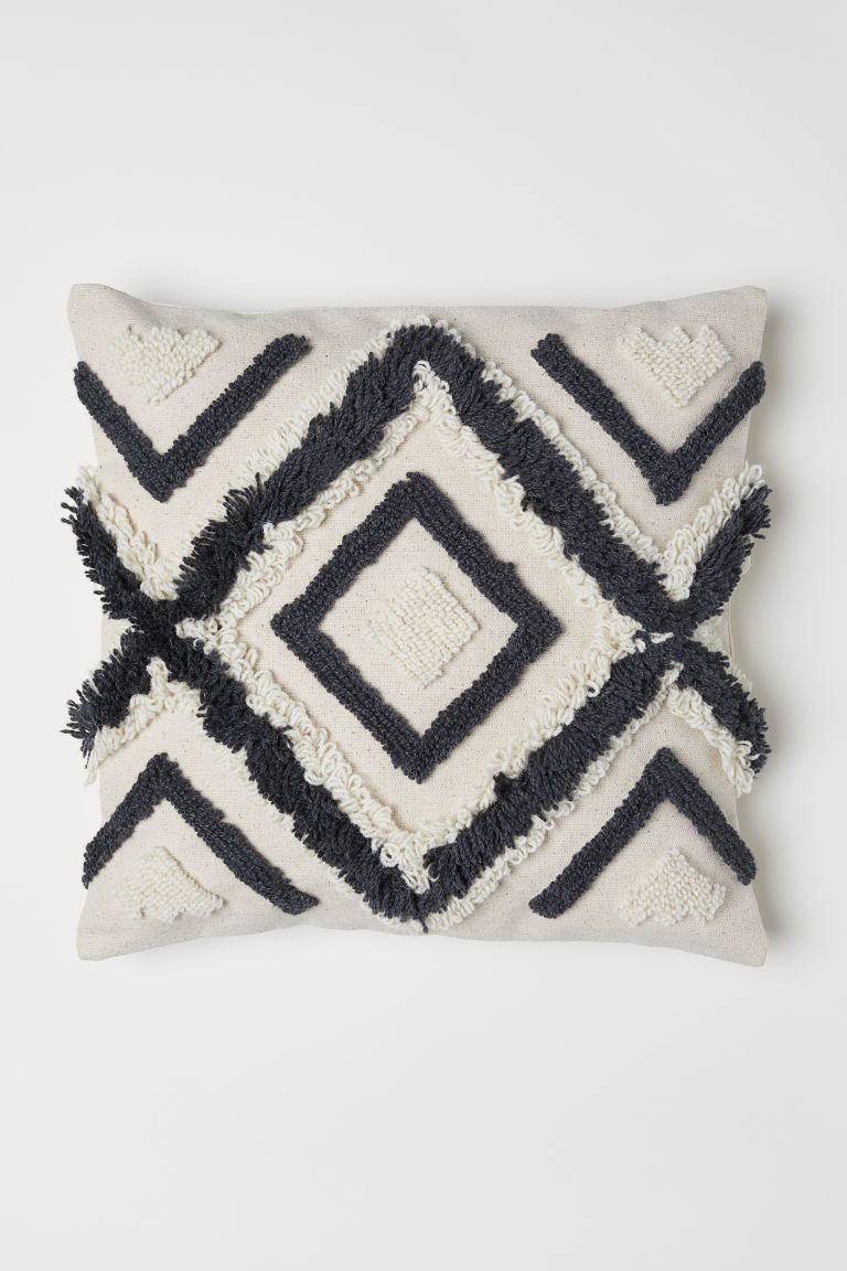 Wool-embroidered Cushion Cover | H&M (US + CA)