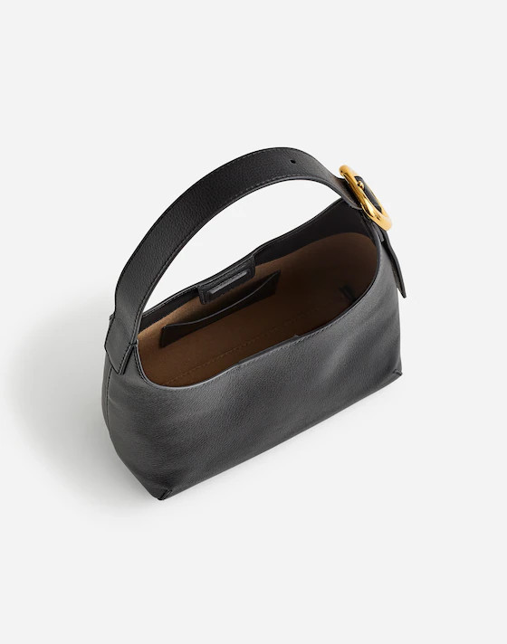 The Sculptural-Buckle Shoulder Bag | Madewell