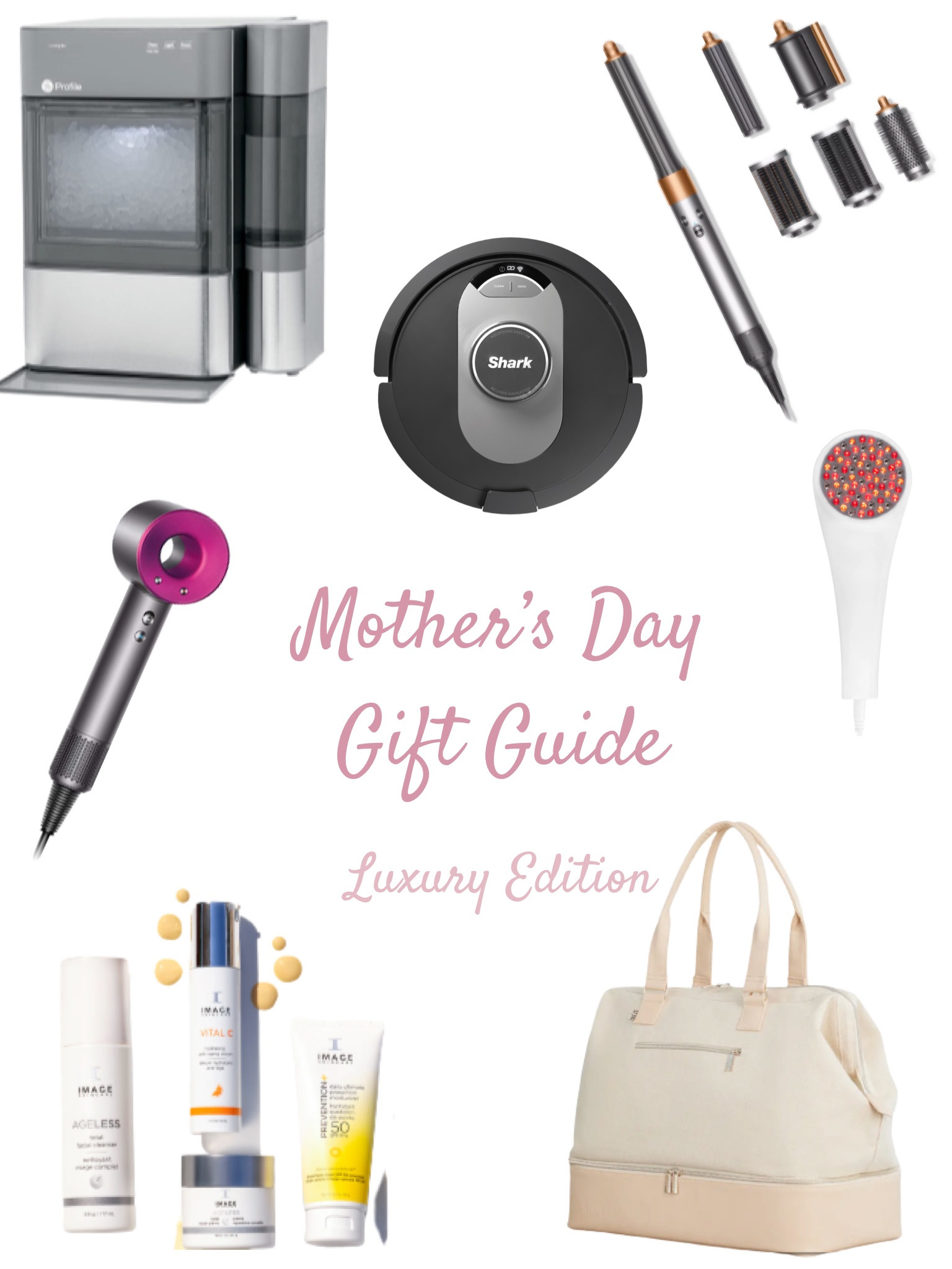 Splurge on the special mom(s) in your life this Mother’s Day. You know they deserve it ♥️


✨GE Opal 2.0 Nugget Ice-maker

✨Shark 2-in-1 Robot Vacuum and Mop

✨Dyson Airwrap Multi-Styler 

✨Dyson Supersonic Hair Dryer 

✨LightStim for Wrinkles LED Light Therapy Device

✨Image Skincare Fine Lines & Wrinkles Set

✨Béis Weekender Water Repellent Tote Bag




#LTKGiftGuide #LTKFind #LTKbeauty