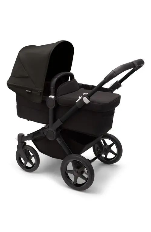 Bugaboo Donkey 5 Mono Stroller with Bassinet in Black/Midnight Black at Nordstrom | Nordstrom