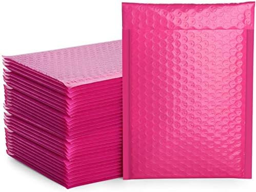 Metronic 50pcs Poly Bubble Mailers 6x10 Inch Padded Envelopes #0 Bubble Lined Poly Mailer Self Se... | Amazon (US)