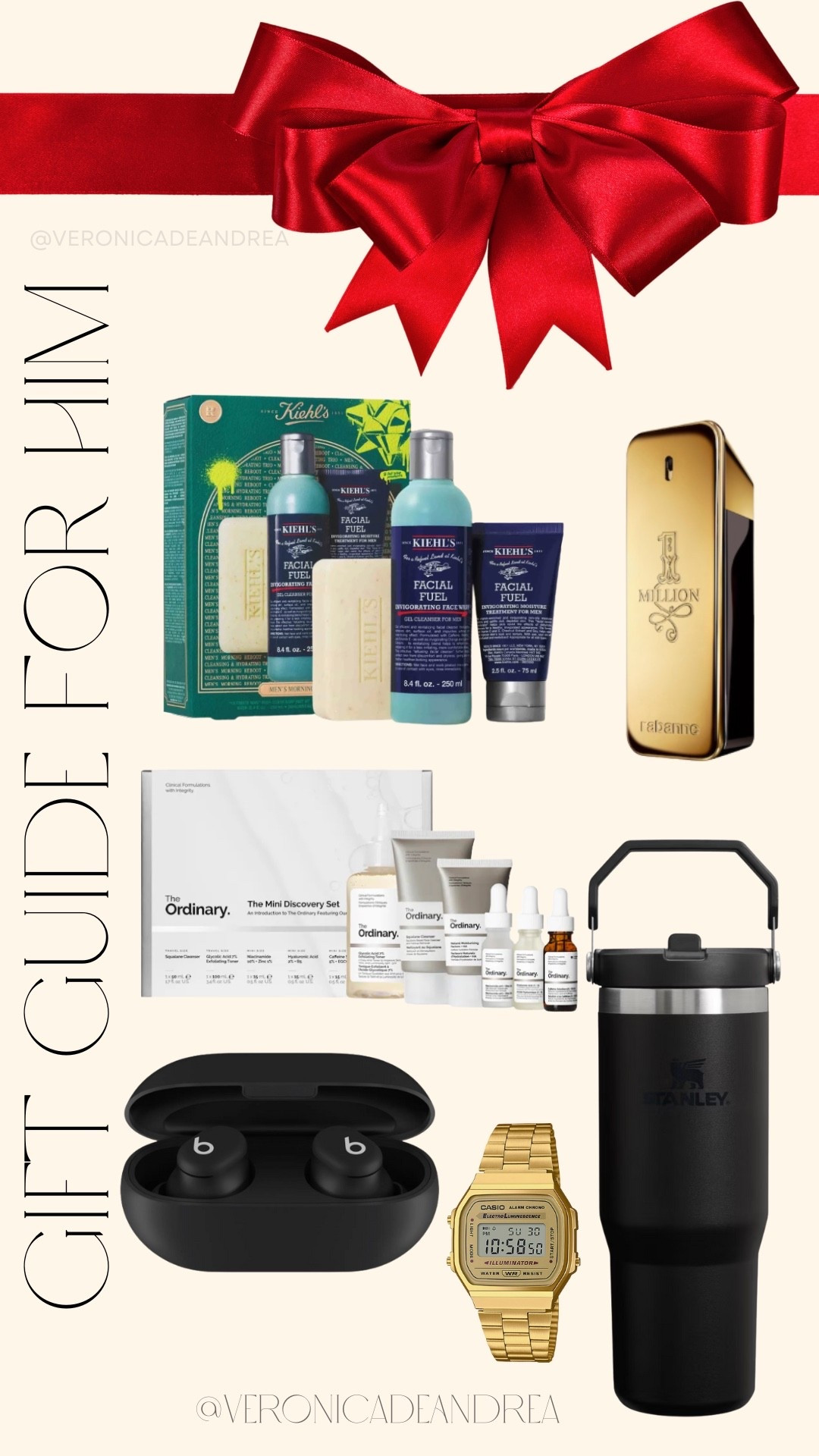 Gift ideas for Him #kiehls #rabanne #giftideas 

#LTKHoliday #LTKMens #LTKGiftGuide