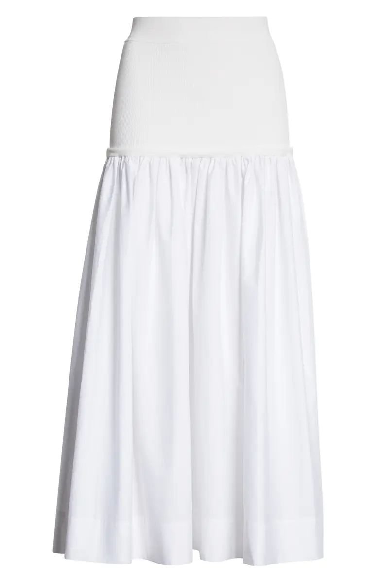 Marlowe Mixed Media Skirt | Nordstrom