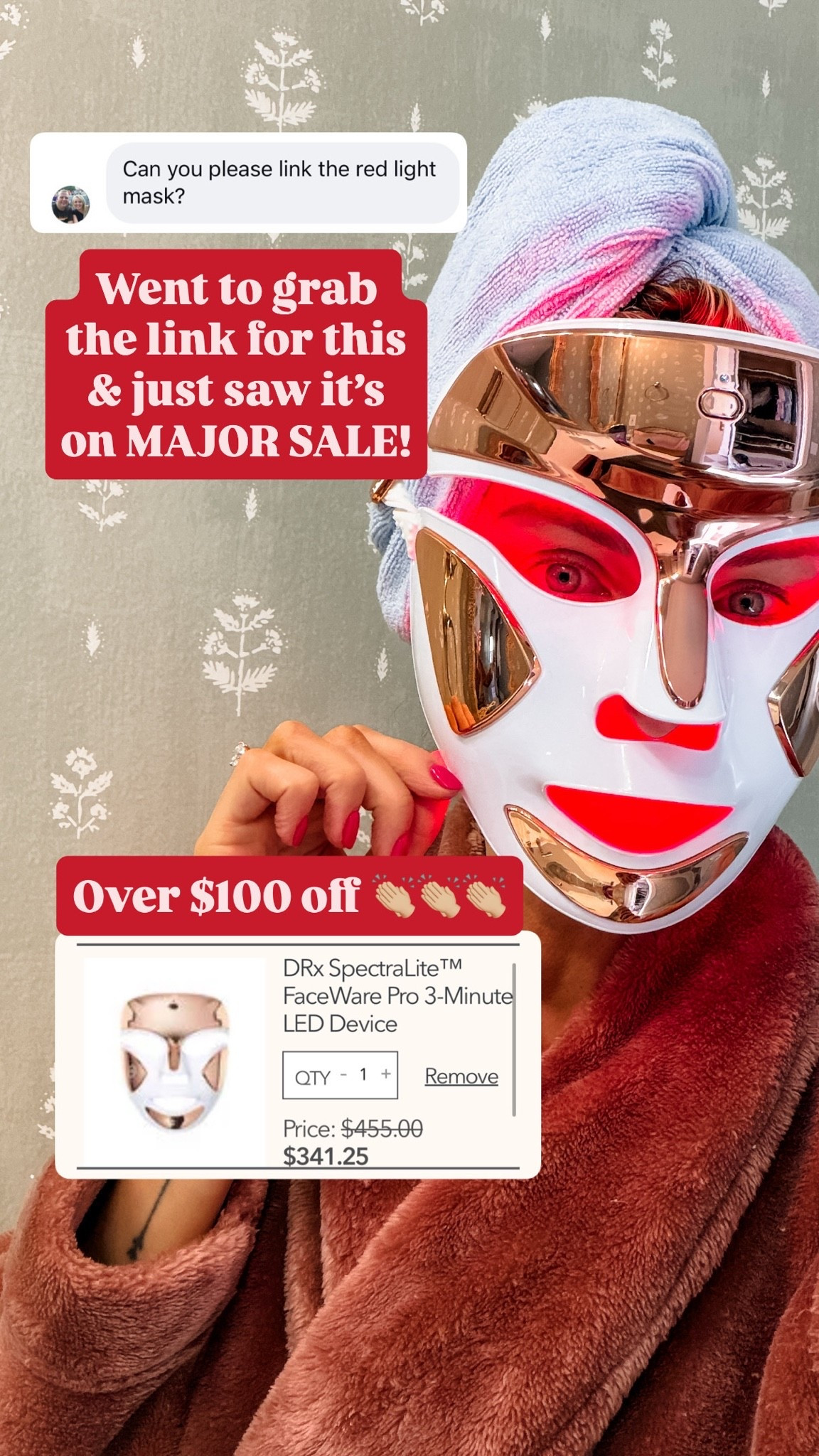 My favorite skincare device is on sale 👏🏼 the biggest game changer in my skin! It rarely goes on sale so if you’re on the fence now is the time! 

Loverly Grey, skincare favorite, sale find

#LTKSaleAlert #LTKmorningroutine