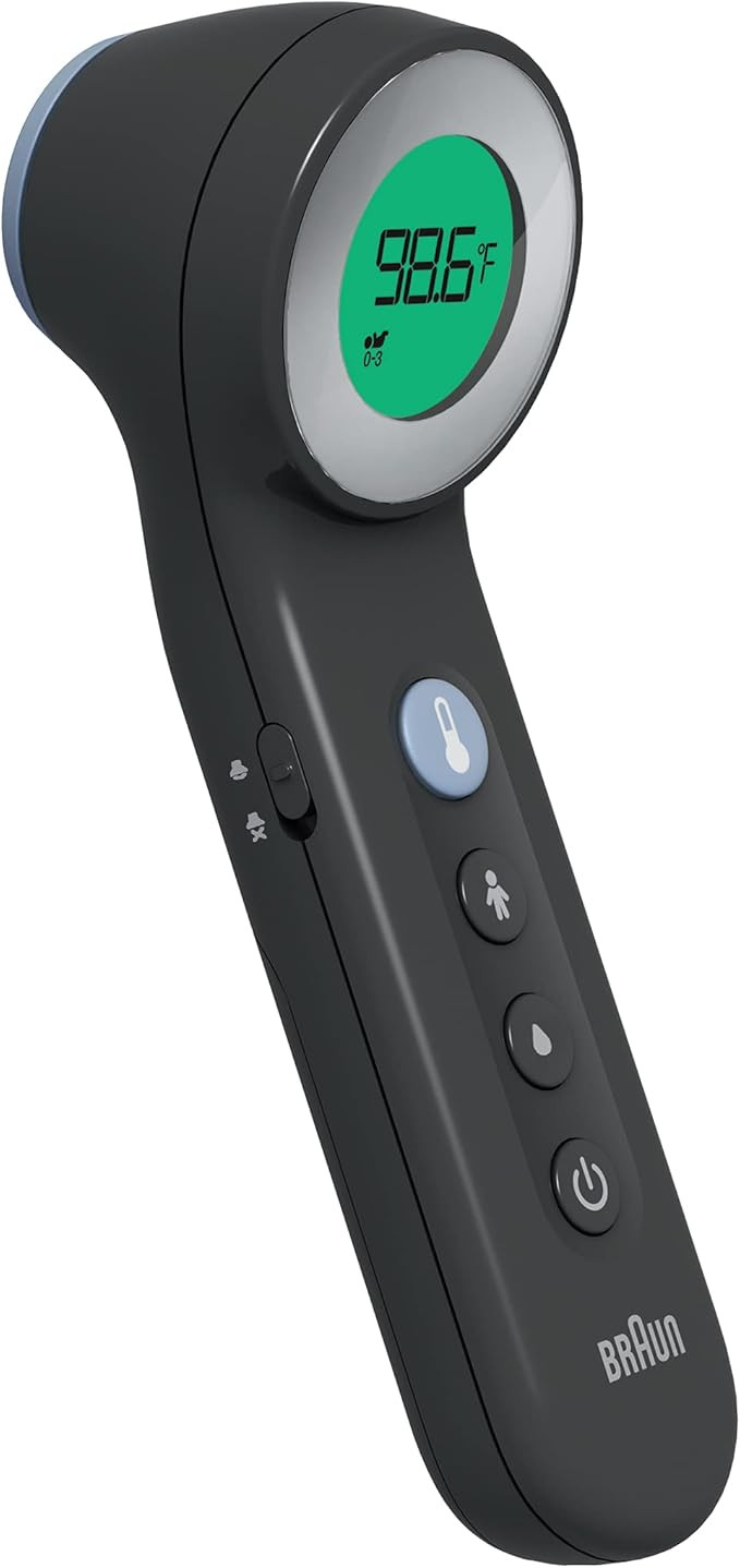 Braun No Touch 3-in-1 Thermometer -  Touchless Thermometer for Adults, Babies, Toddlers an... | Amazon (US)