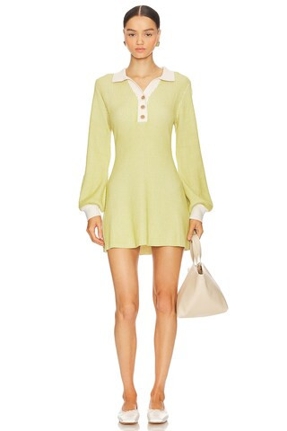 Sancia The Sofia Dress in Lime from Revolve.com | Revolve Clothing (Global)