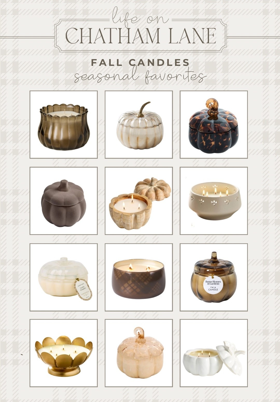 Fall candles!  One of my favorite ways to make a home feel cozy for the season!  The Target candles are on sale right now too for BOGO!  Would make a cute hostess gift!

#LTKSaleAlert #LTKHome #LTKSeasonal