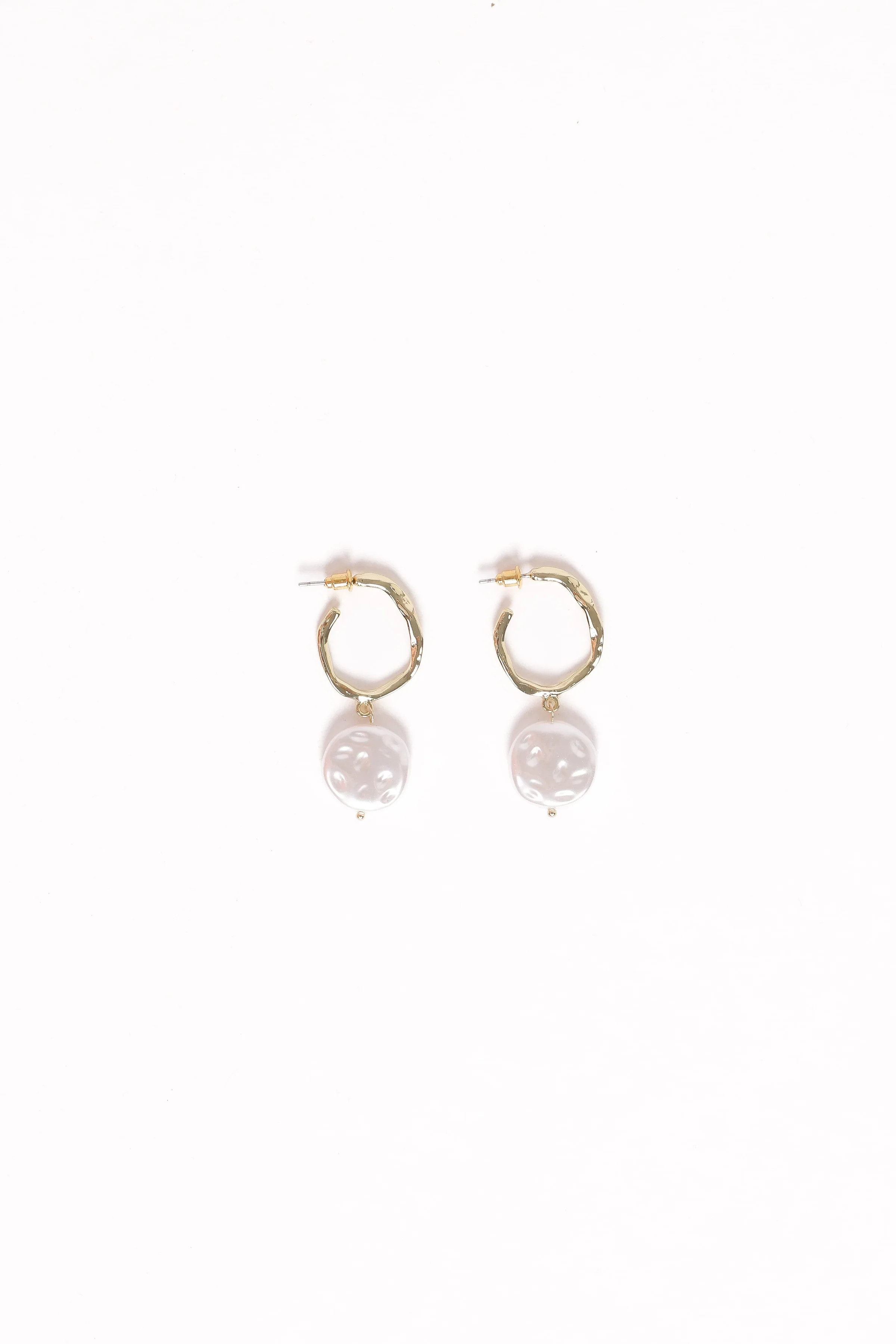 Carina Pearl Earrings - Gold | Petal & Pup (US)