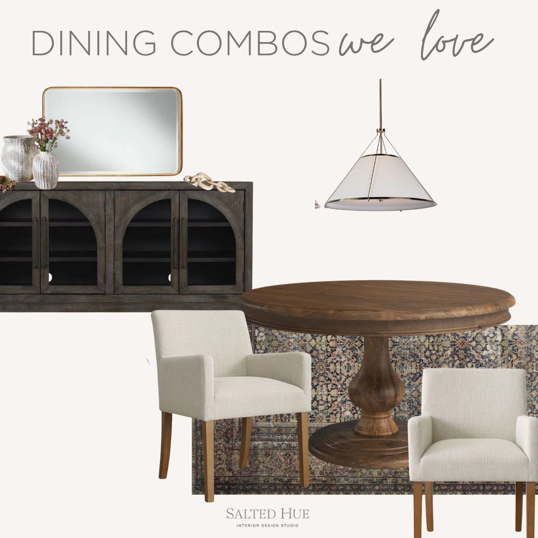 Last week we took on traditional dining combos, this week we're talking ROUND! With Thanksgiving just a few weeks away and holiday season kicking into full gear, there's still time to build the dining space of your dreams. Shop this entire space with delivery in plenty of time to enjoy all holiday season. 

 #LTKHoliday #LTKHome #LTKSaleAlert