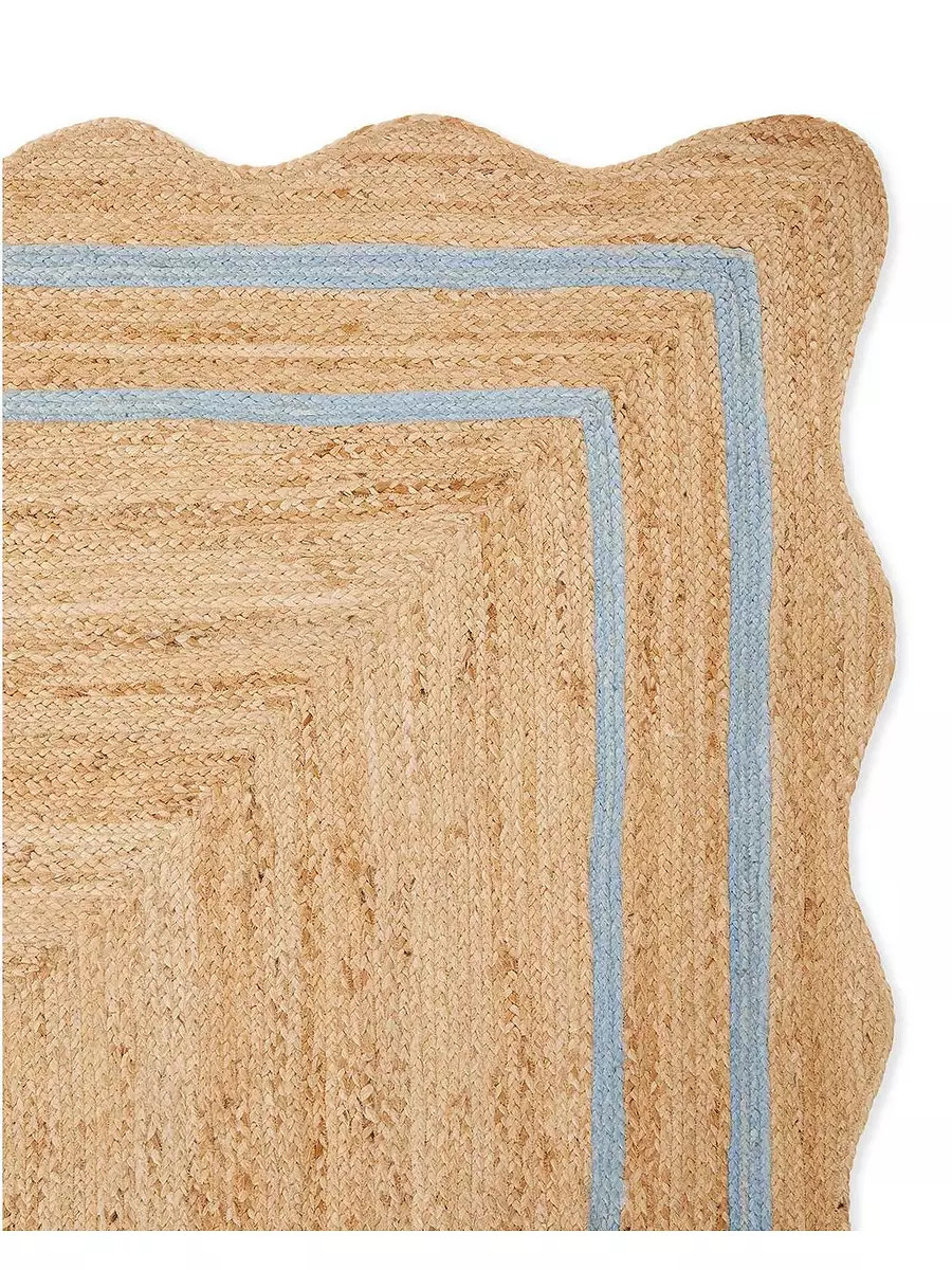 Scallop Jute Rug | Serena and Lily