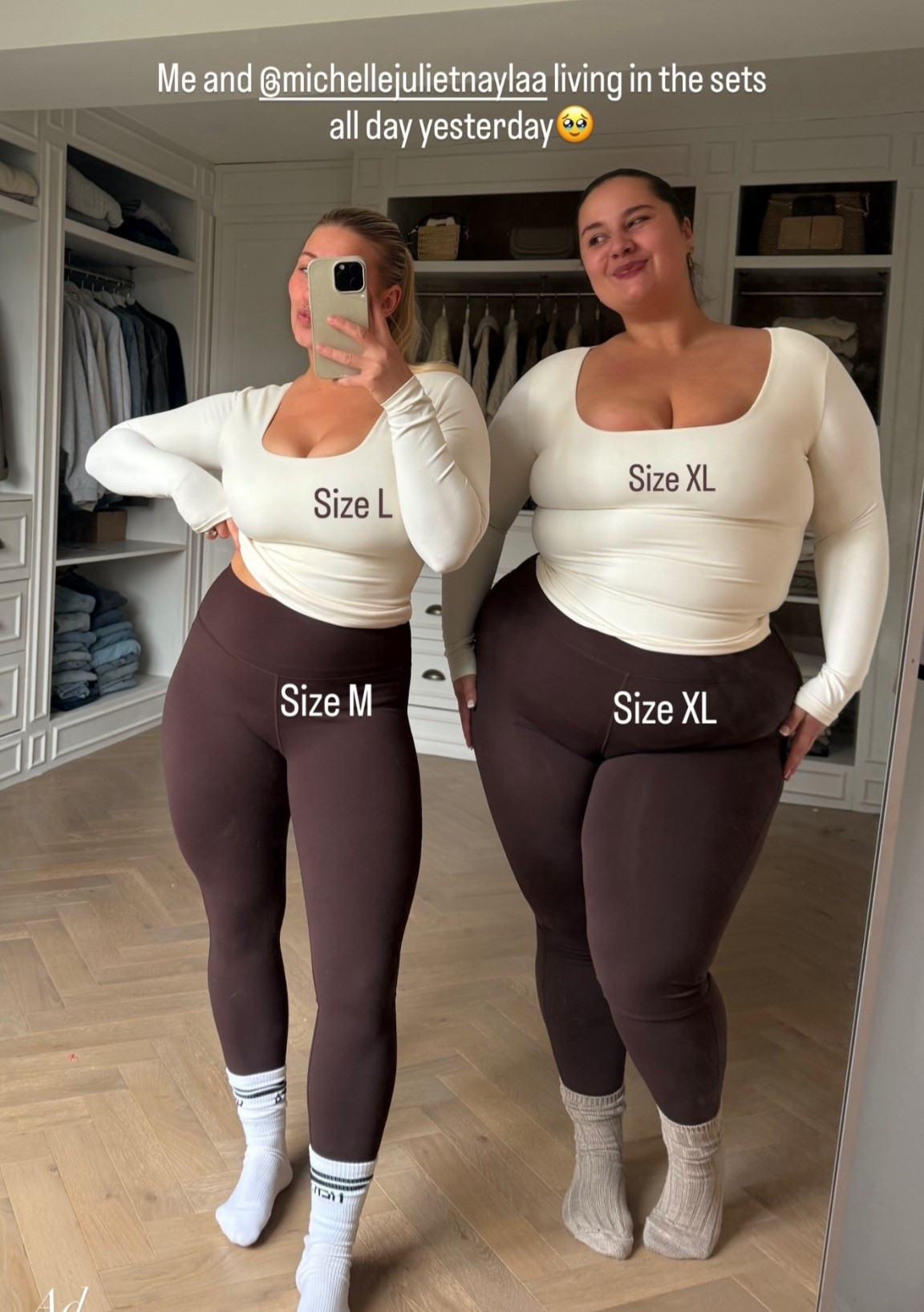 Sizing is not real 🤌🏼 these are so stretchy and comfy but sculpting!!! New fav 

#LTKmidsize #LTKcurves #LTKfitness