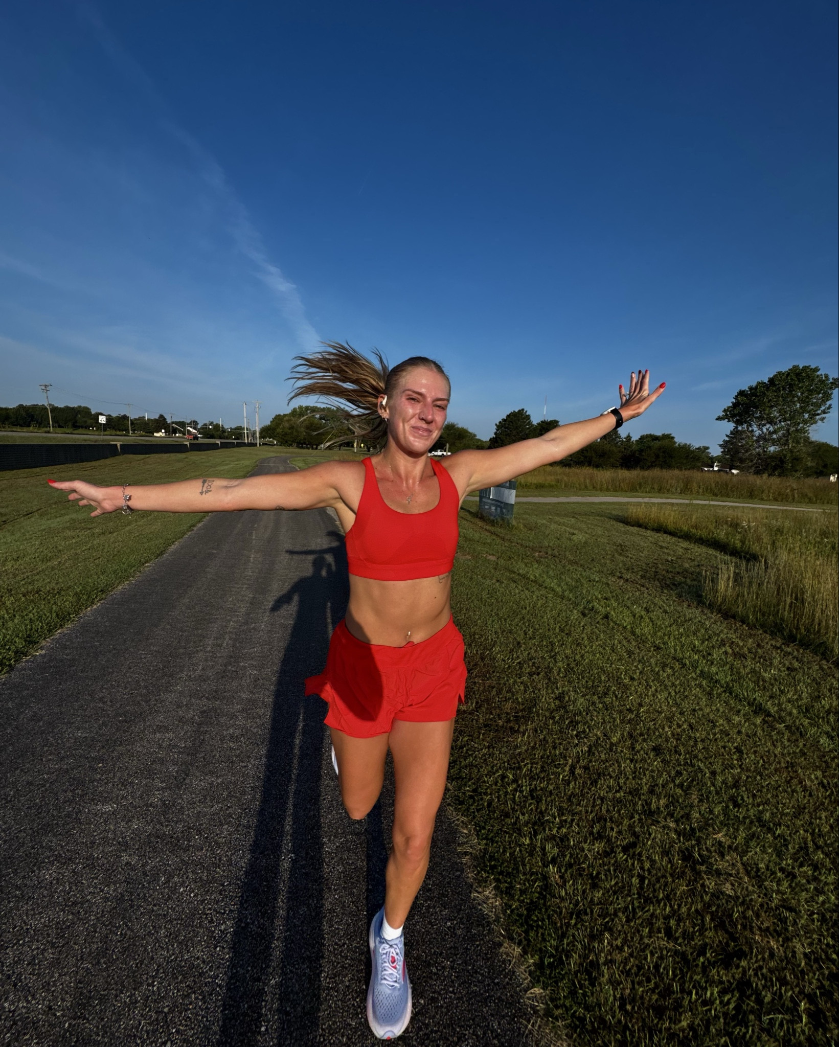 Wore my new cutesy set from athleta on my long run 🤭 

#LTKStyleTip #LTKActive #LTKTall