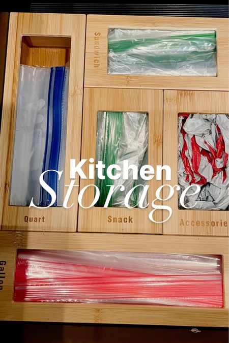 Ziploc storage
Plastic bag storage
Kitchen storage solutions
Kitchen storage
Kitchen organization
Container store 

#LTKhome #LTKunder50