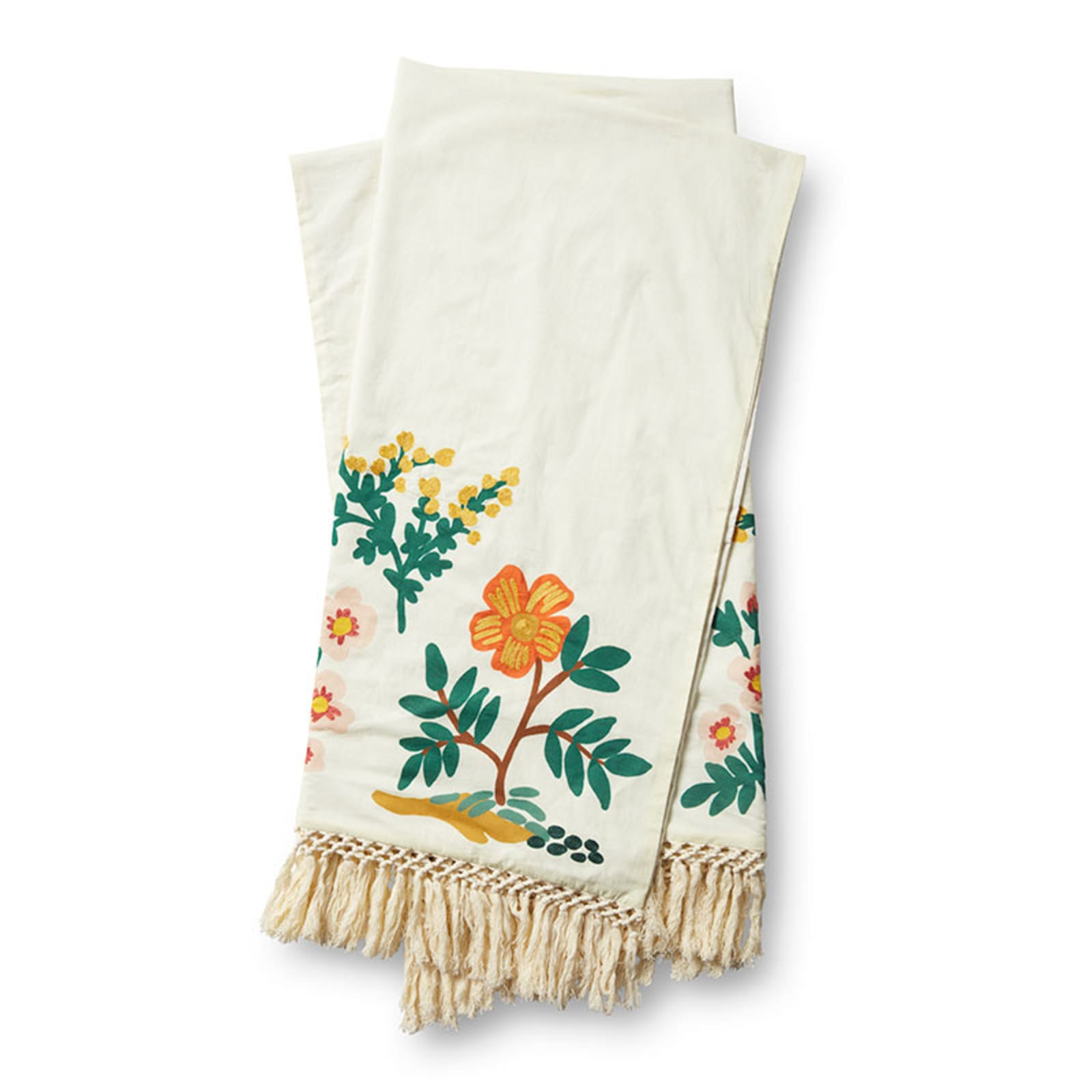 Rifle Paper Co. x Loloi Cotton Throw | The Company Store