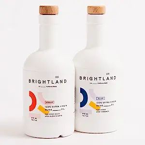 Brightland The Duo Extra Virgin Olive Oils - Cold-Pressed Made with Early-Harvest Arbequina and A... | Amazon (US)
