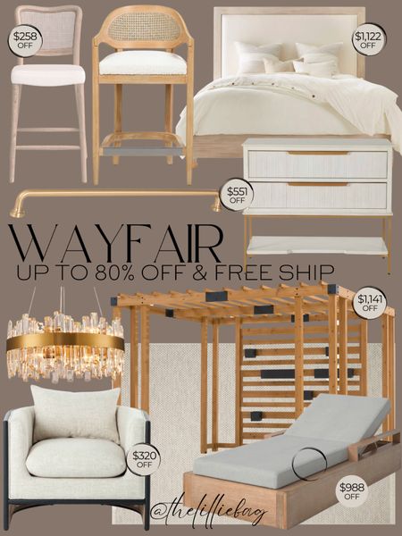 Wayfair way day SALE! Ends Monday. Up to 80% off and free shipping. 

Modern home. Bedroom. Living room. Way day sale. Outdoor. 

#LTKhome #LTKstyletip #LTKsalealert
