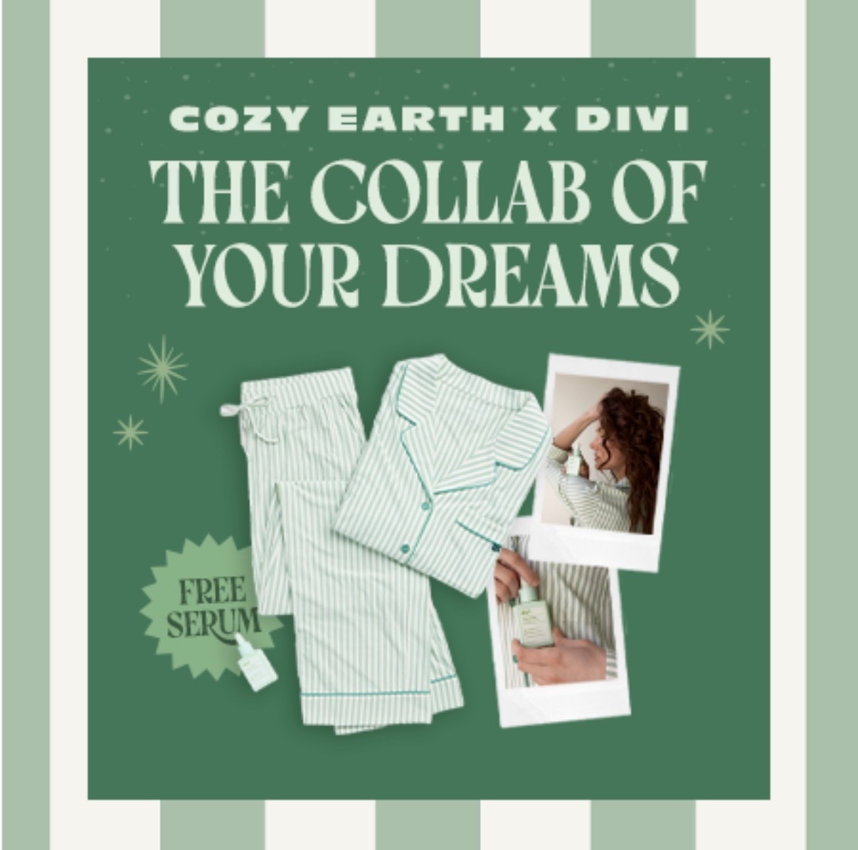 Cozy season just got so dreamy 🤍✨ The new Cozy Earth x Divi collab is here, and it’s everything: the softest green-stripe PJs plus a FREE Divi Scalp Serum. This limited-edition duo is the perfect holiday gift, a self-care treat, and the coziest way to end every night. Linking the set + serum because this one is going to go fast — and don’t forget you can use my code RACHELCORRIDEAN for 15% off for everything else in your cart! The code doesn’t work for this collab  


cozy earth pajamas, cozy earth x divi, divi scalp serum, cozy earth discount code, RACHELCORRIDEAN code, cozy earth 15% off, holiday gift ideas, cozy pjs for winter, green stripe pajamas, soft pajamas for women, christmas pajamas, winter lounge sets, luxury pajamas, divi hair products, scalp serum benefits, cozy gift ideas, comfy loungewear for women

#LTKGiftGuide #LTKselfcare #LTKHoliday