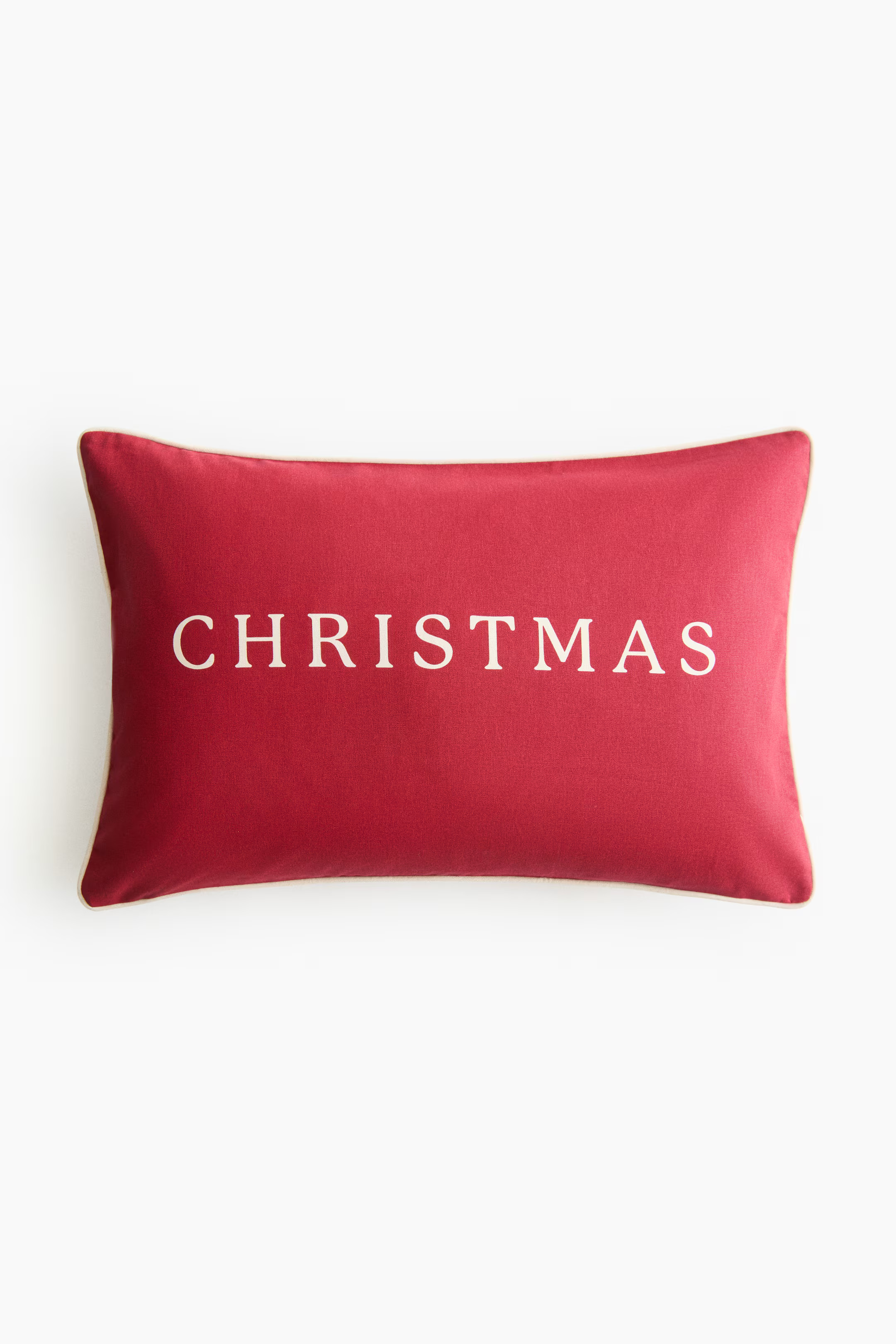 Printed Canvas Cushion Cover | H&M (US + CA)