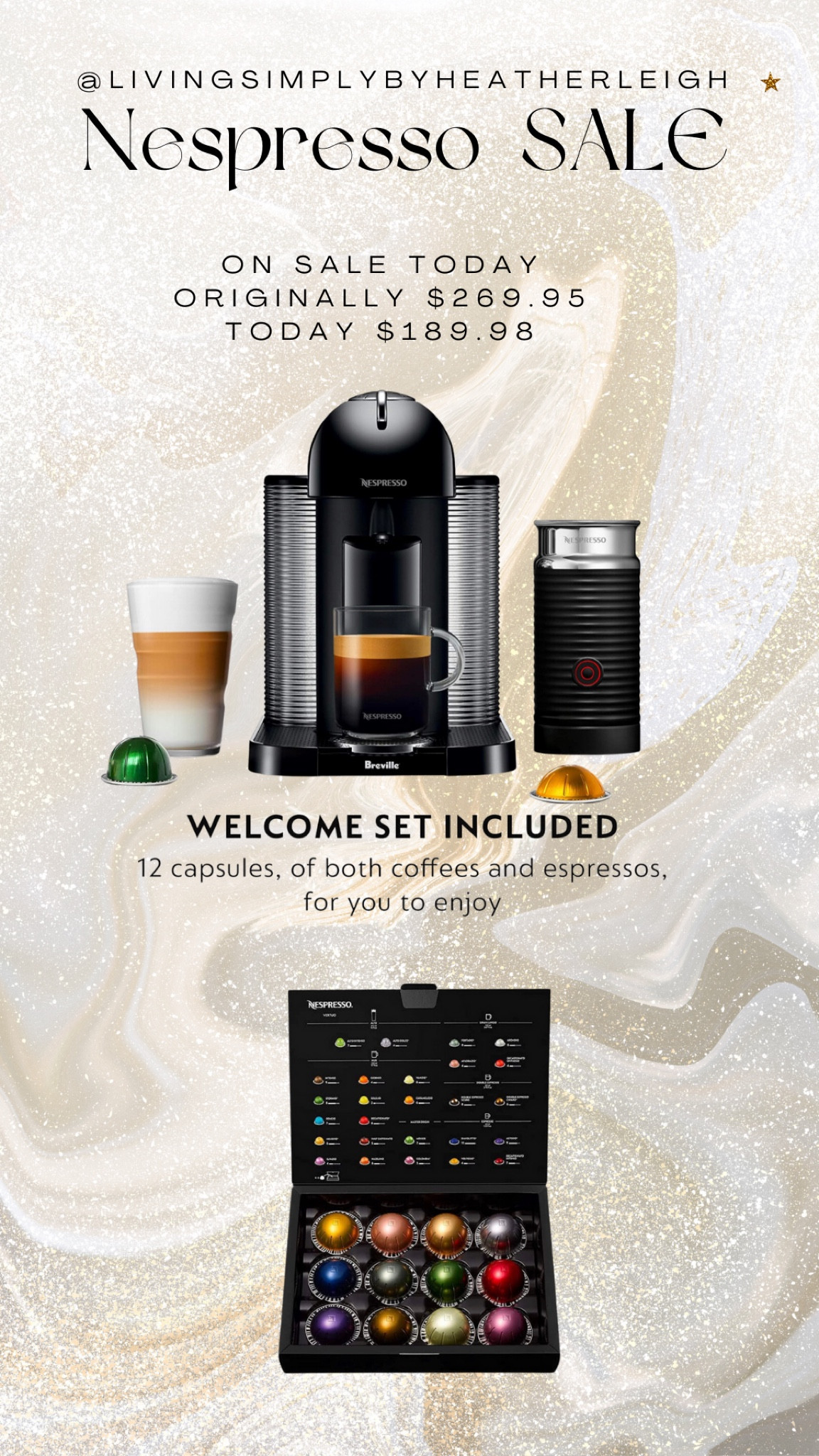 This house hold LOVES our Nespresso machine! ☕️ Would be a great Mother’s Day gift! Heart💝And today it’s on sale!! 

#LTKsalealert #LTKfamily #LTKFind