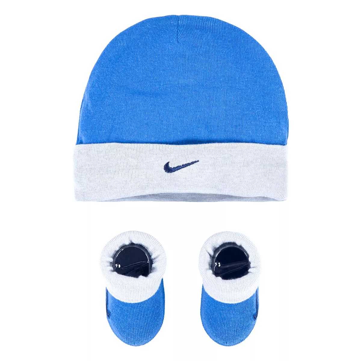 Newborn Baby Nike Beanie & Booties Set | Kohl's