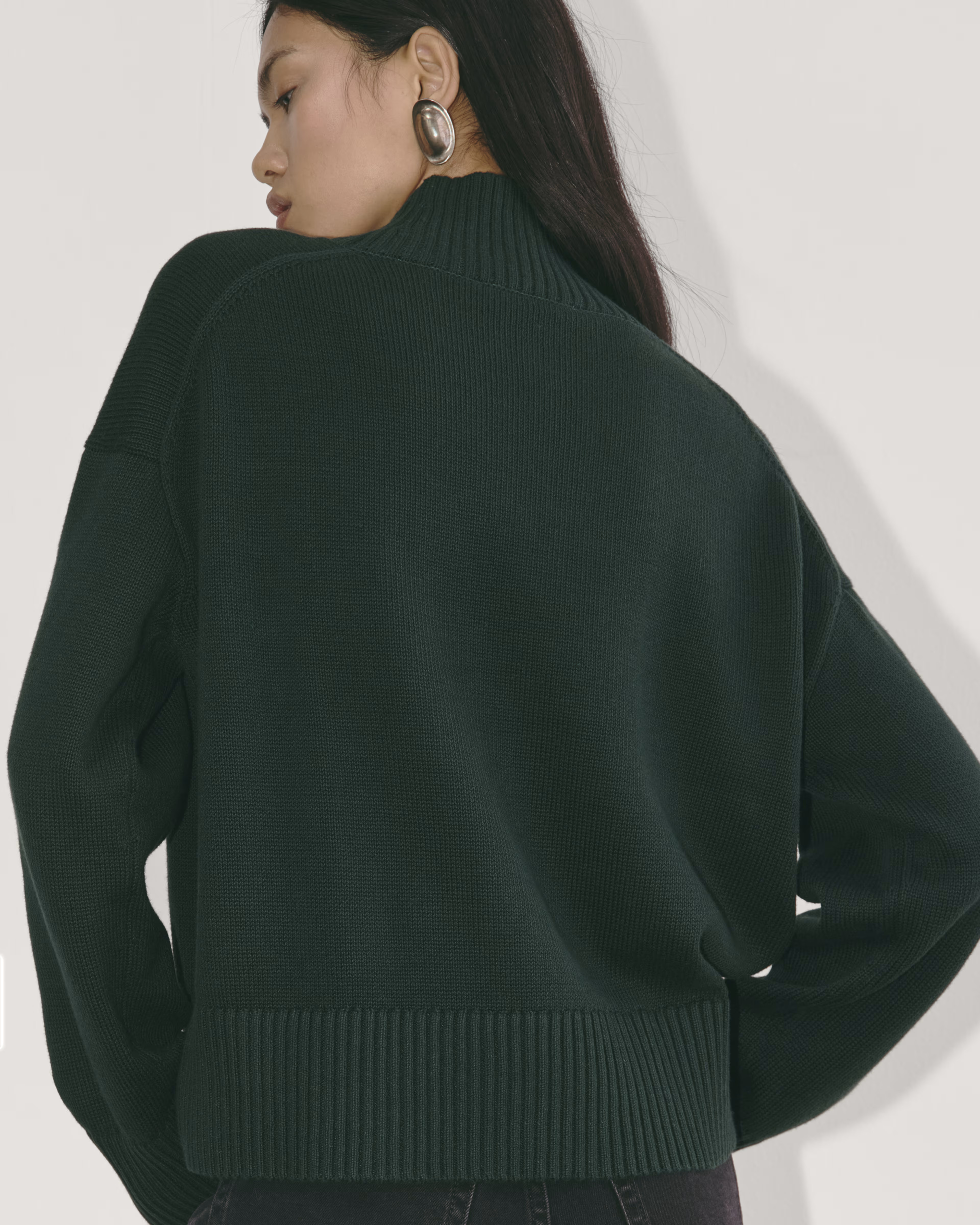 The Boxy Turtleneck in Everyday Cotton | Everlane