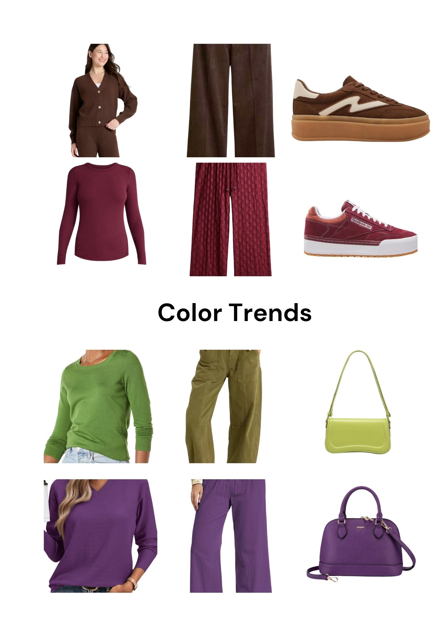 Fall color trends

#LTKU #LTKSeasonal #LTKStyleTip