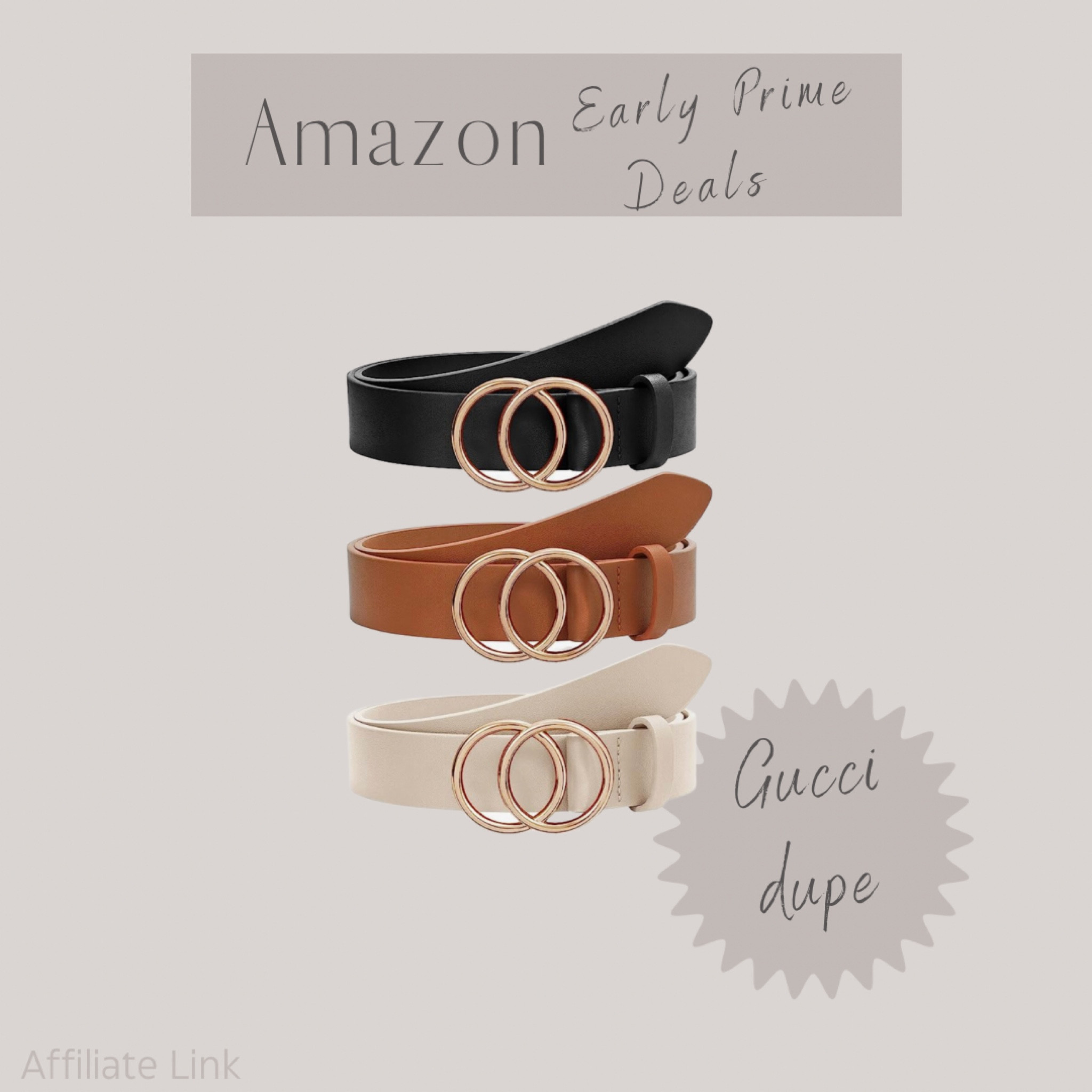 Amazon Prime Day Deals! 


Belt, women’s belt, Gucci belt dupe 

#LTKxPrimeDay #LTKstyletip