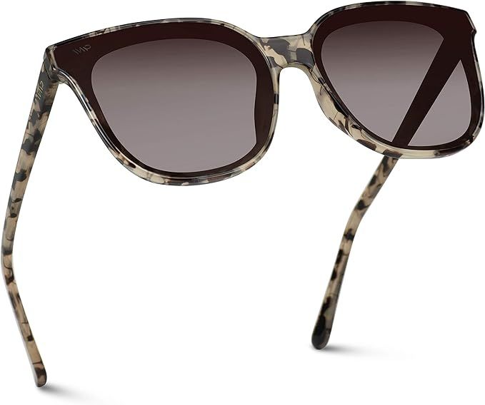 WearMe Pro - Women Oversized Full Mirrored Lens Square Fashion Style Sunglasses | Amazon (US)