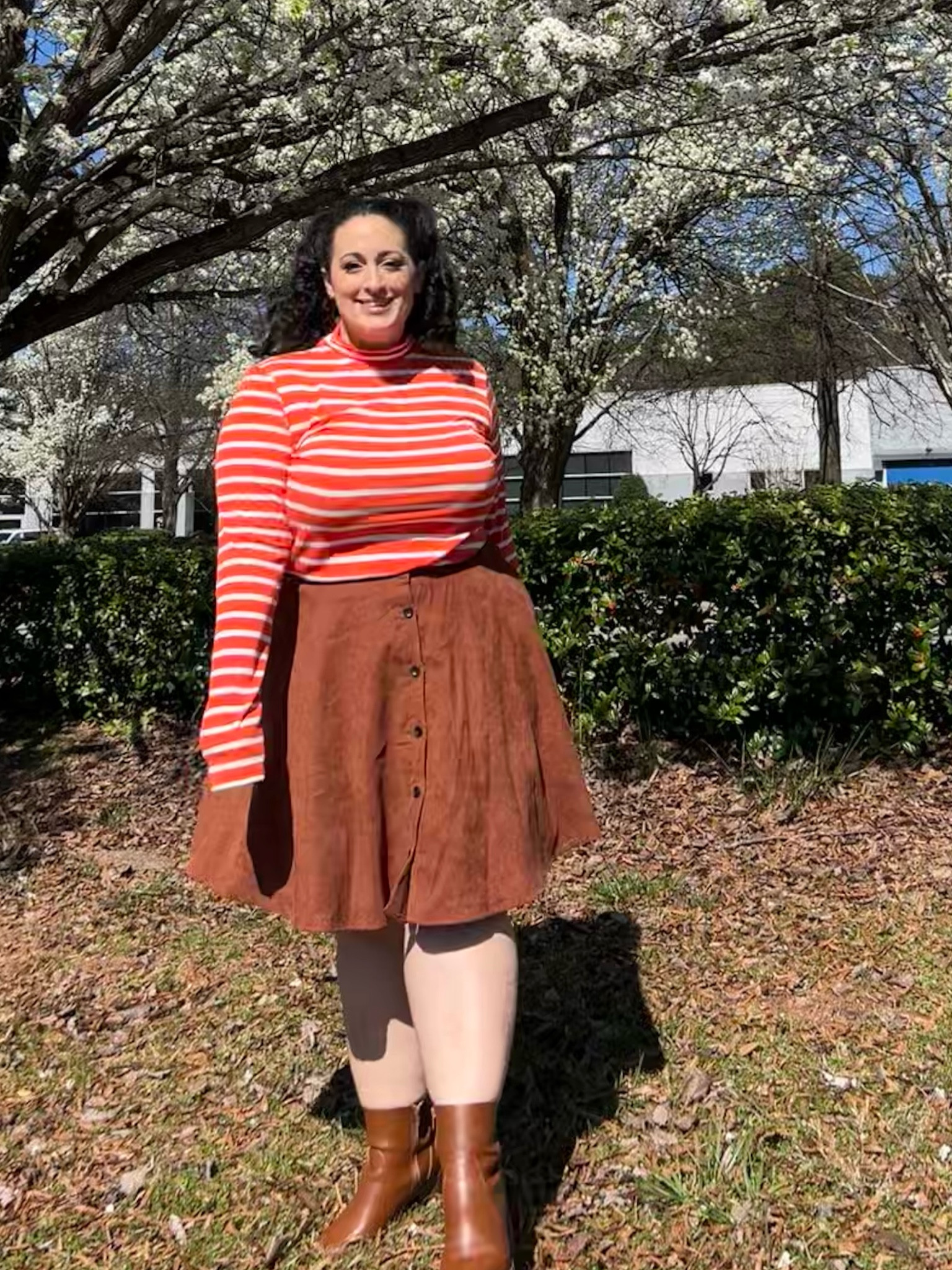 Anxiety from Inside Out 2 Disney Bound 🧡🤎

#LTKmidsize #LTKplussize