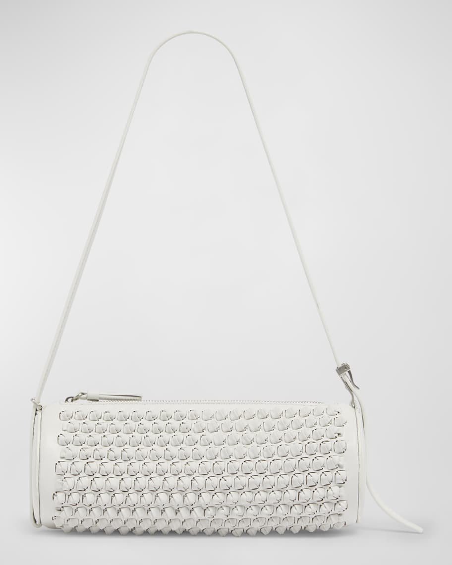 Silo Woven Napa Leather Shoulder Bag | Neiman Marcus
