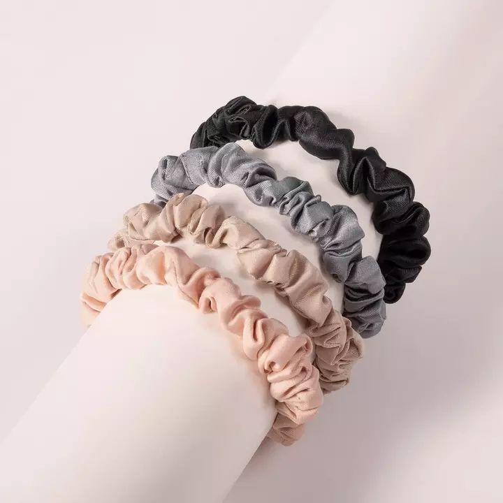 Multi-Color Ruched Ribbon Scrunchies | Ulta